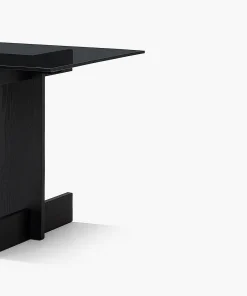 Alternative view of Zayle Rectangular Dining Table - Contemporary Oak Dining Table